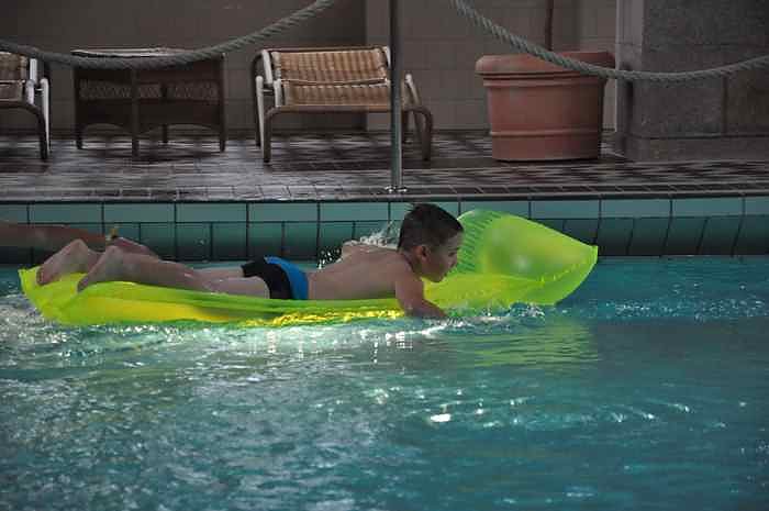 Schulanfangsparty im Badehaus