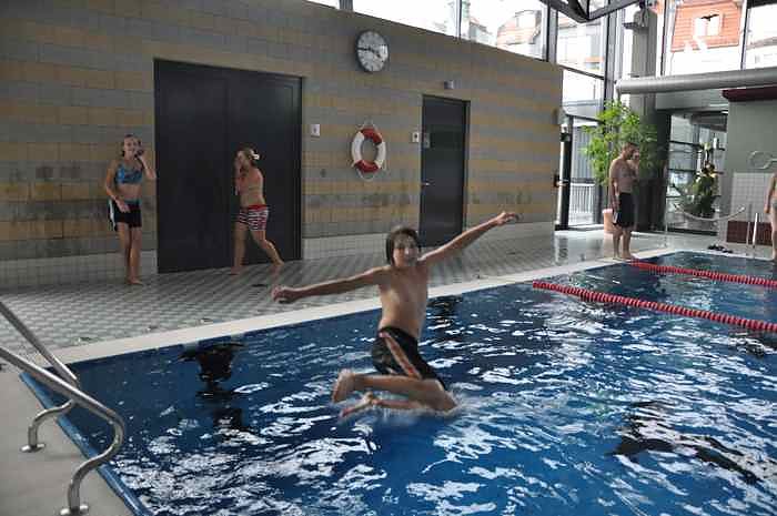 Schulanfangsparty im Badehaus