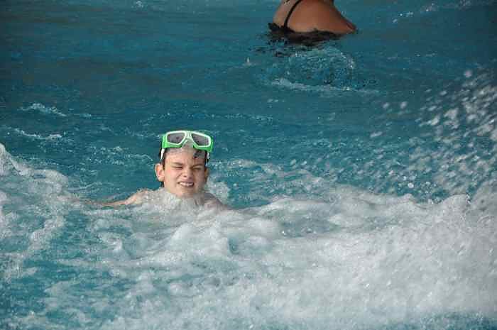 Schulanfangsparty im Badehaus