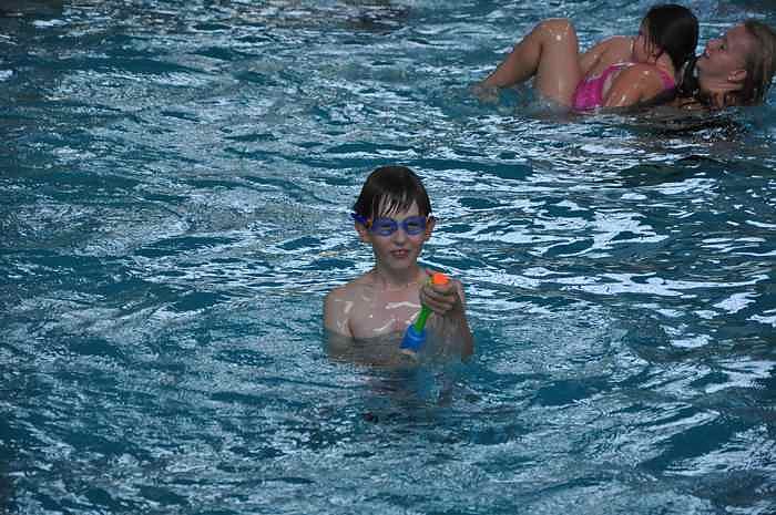 Schulanfangsparty im Badehaus