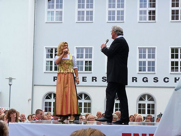 Auf dem Berg gefeiert