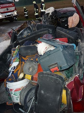 Unfall auf der B 243