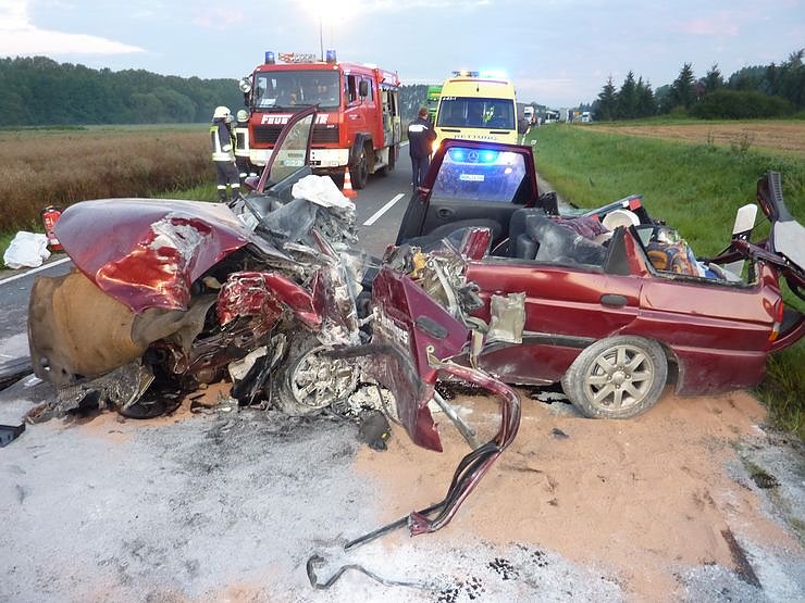 Unfall auf der B 243