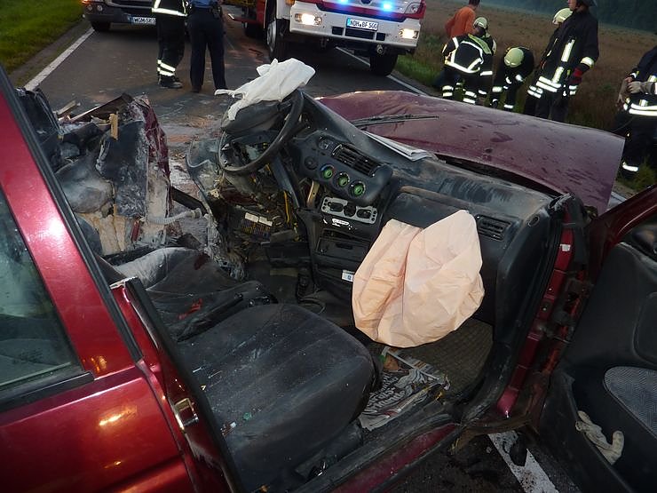 Unfall auf der B 243