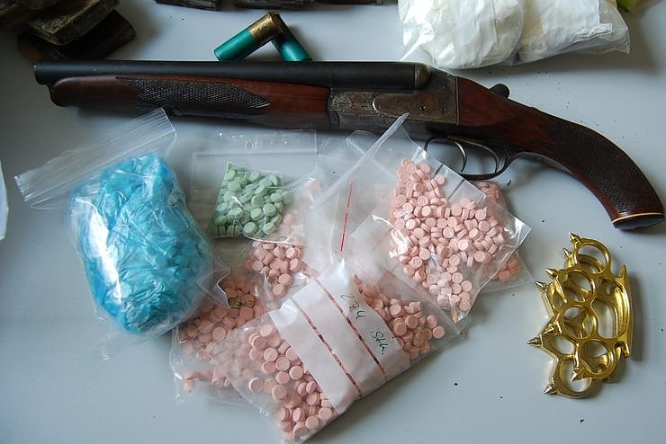 Beschlagnahmte Drogen