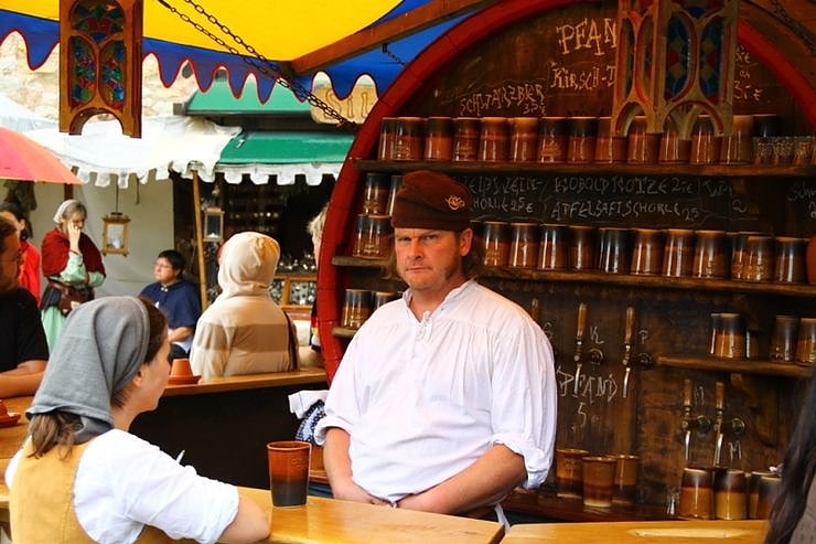 Mittelalter auf der Burg Lohra