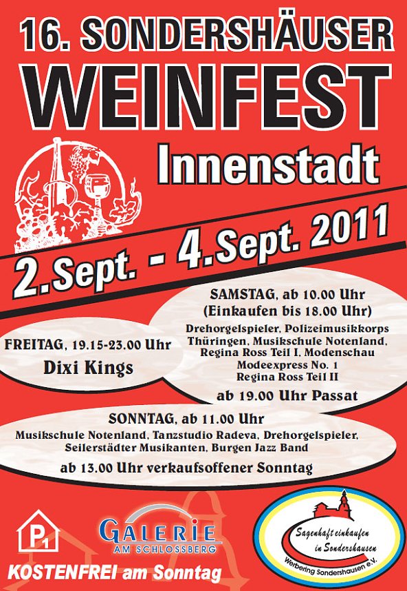 Weinfest Plakat