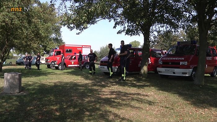 Gro&szlig;aufgebot bei Suche nach Ertrunkenem