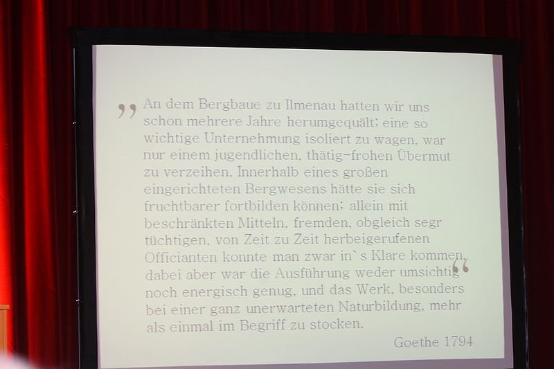 Start heute mit Bergbausymposium