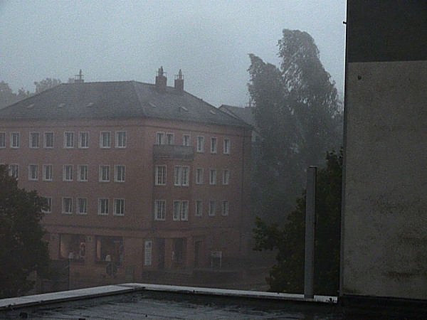 Unwetter &uuml;ber Nordhausen