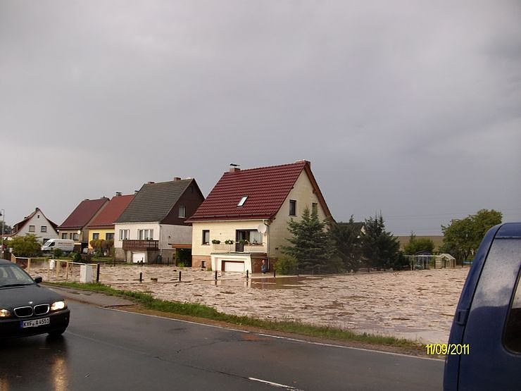 Unwetter in Wipperdorf