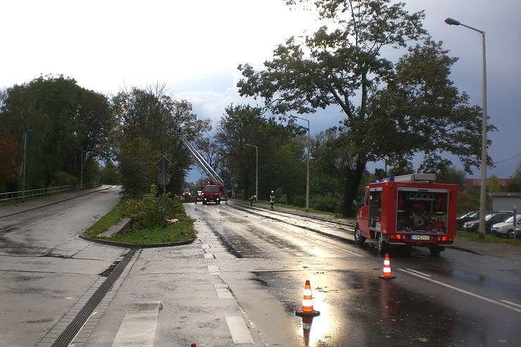 Unwetter &uuml;ber Nordhausen