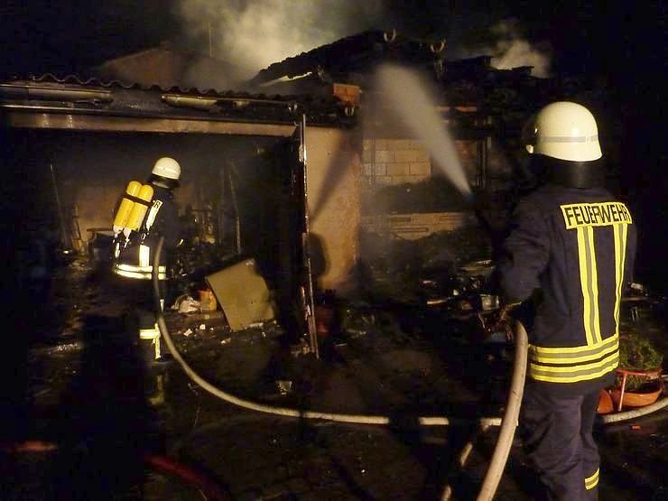 Feuer in Gro&szlig;wechsungen