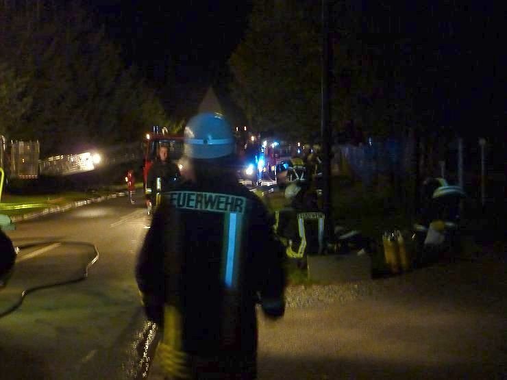 Feuer in Gro&szlig;wechsungen