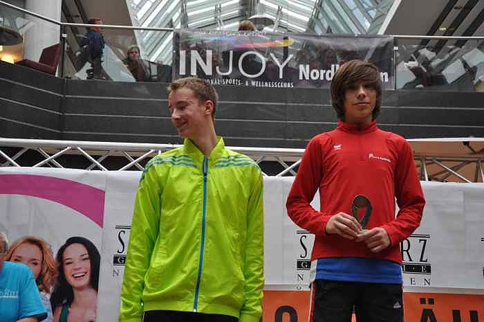 Siegerehrung in der Galerie