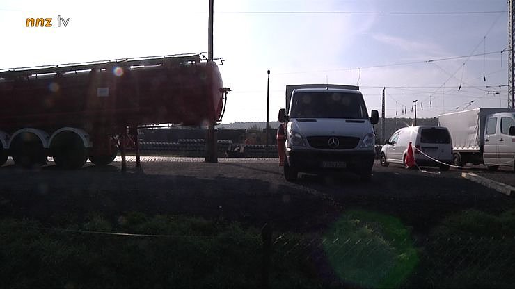 Abgesperrtes Terrain