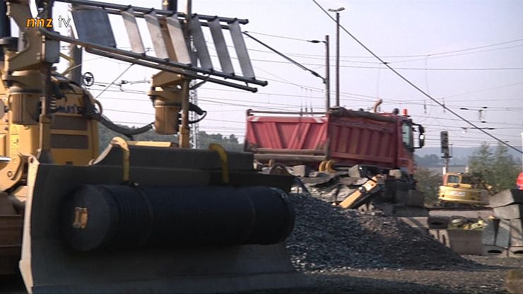 Abgesperrtes Terrain