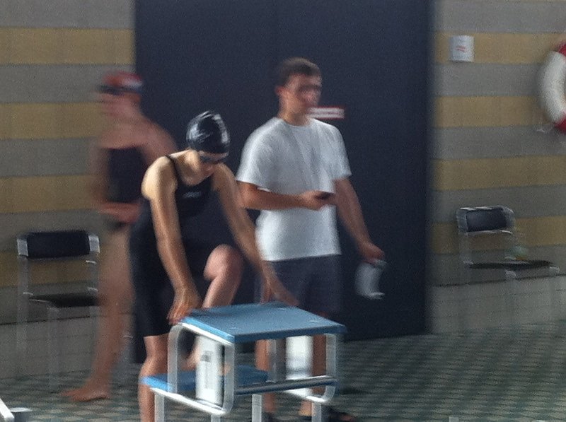 Erfolgreich geschwommen