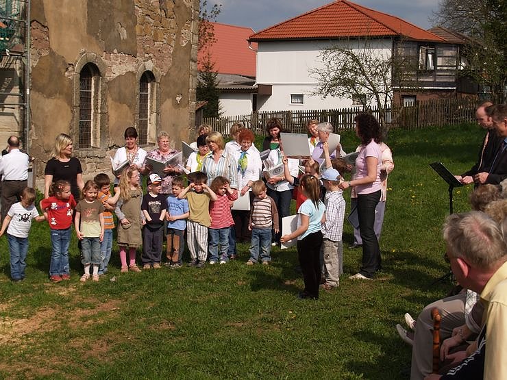 Geld f&uuml;r Leimbacher Kirche
