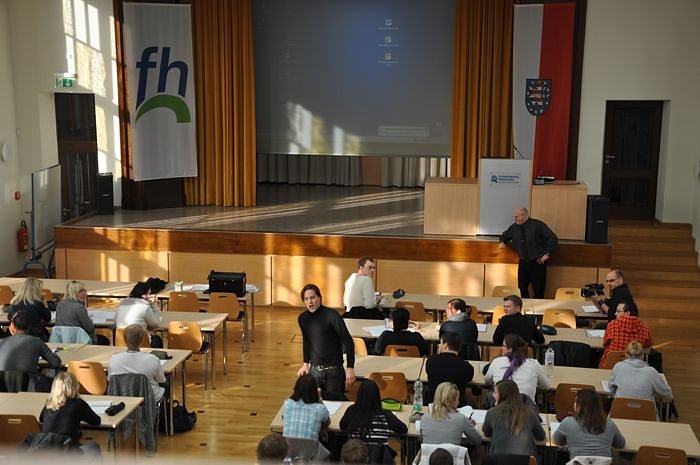 Flashmob in der FH Nordhausen