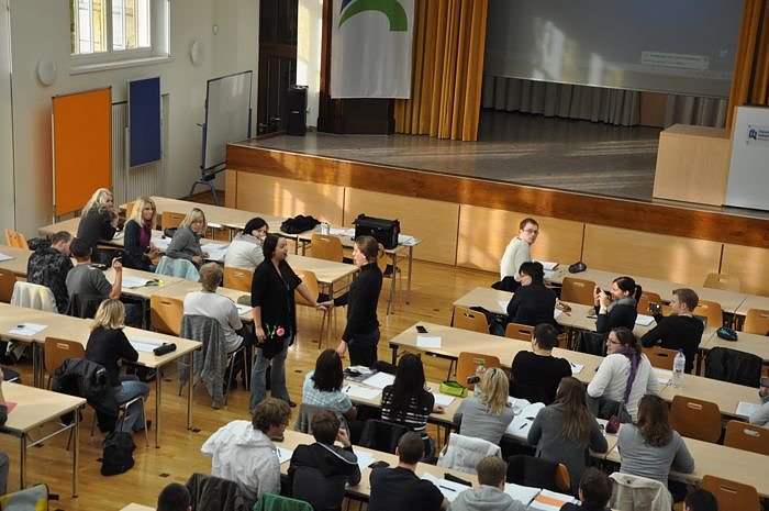 Flashmob in der FH Nordhausen