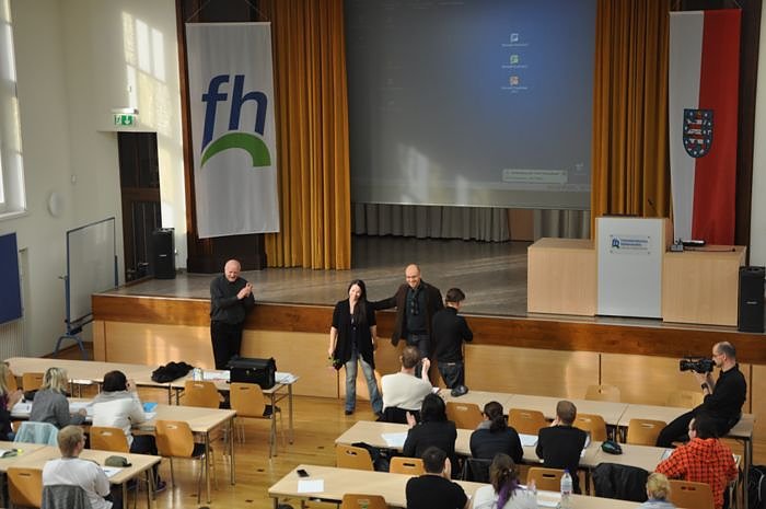 Flashmob in der FH Nordhausen