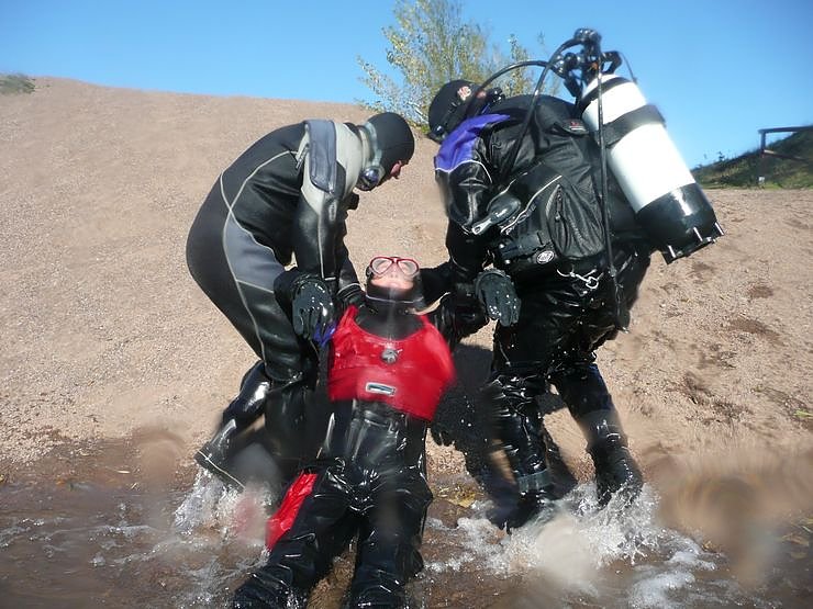 Sicherheit beim Tauchen