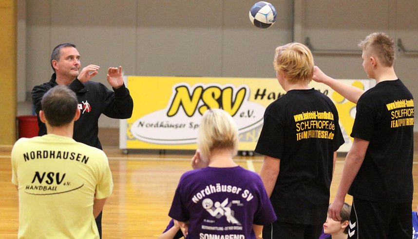 Training mit Dago Leukefeld