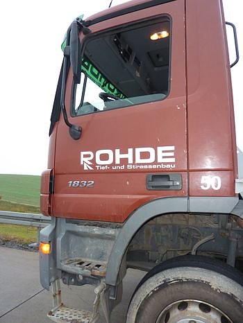 Einsatz auf der Autobahn