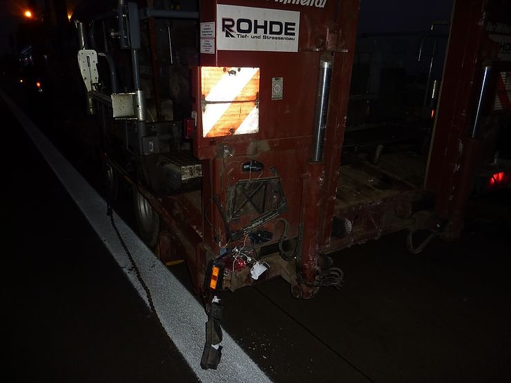 Einsatz auf der Autobahn