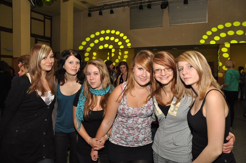 Junge Party im Klubhaus