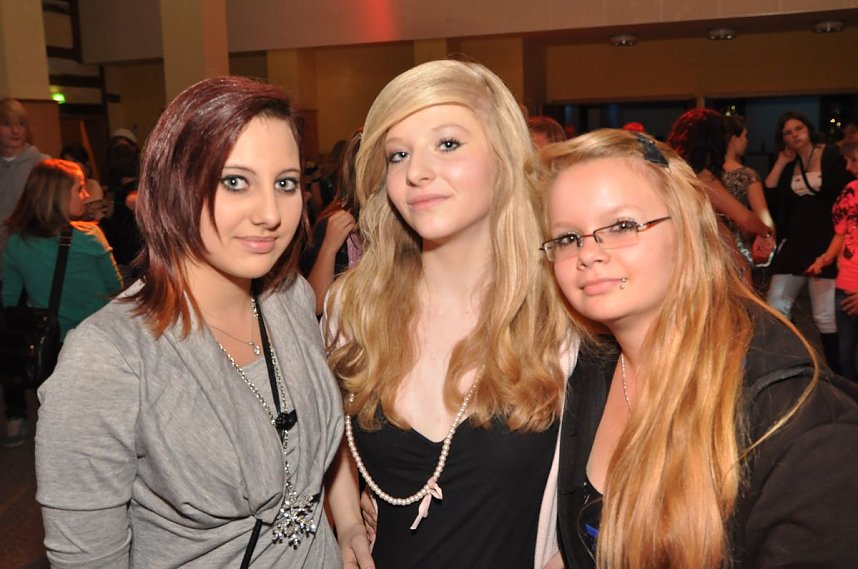 Junge Party im Klubhaus