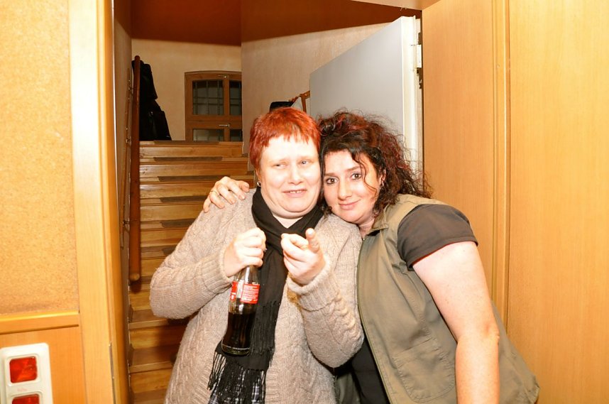 Junge Party im Klubhaus