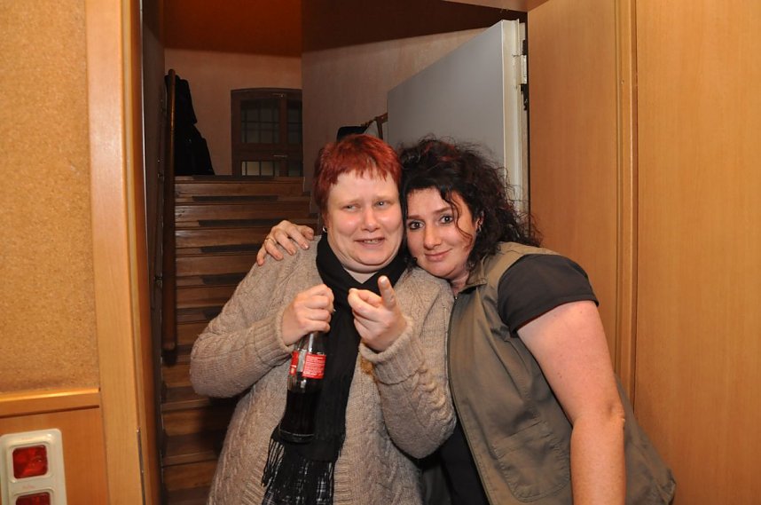 Junge Party im Klubhaus