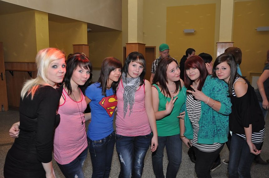 Junge Party im Klubhaus