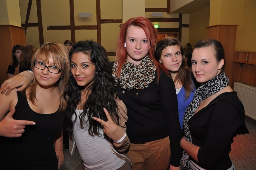 Junge Party im Klubhaus