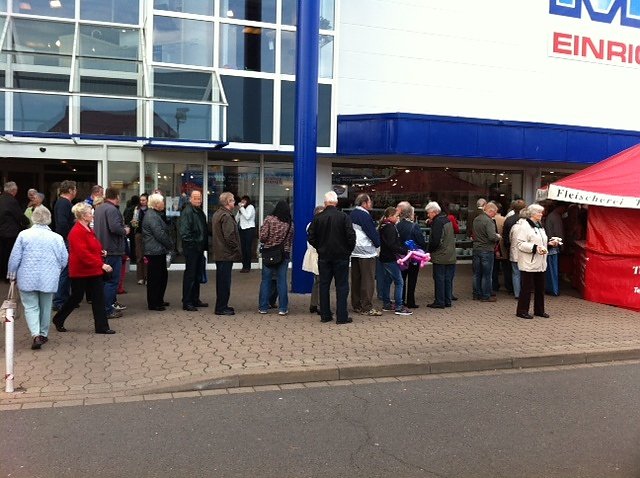 Bockwurst f&uuml;r 50 Cent