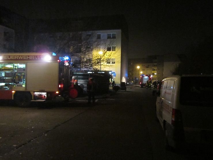 Kellerbrand in der Nordh&auml;user Bahnhofstra&szlig;e