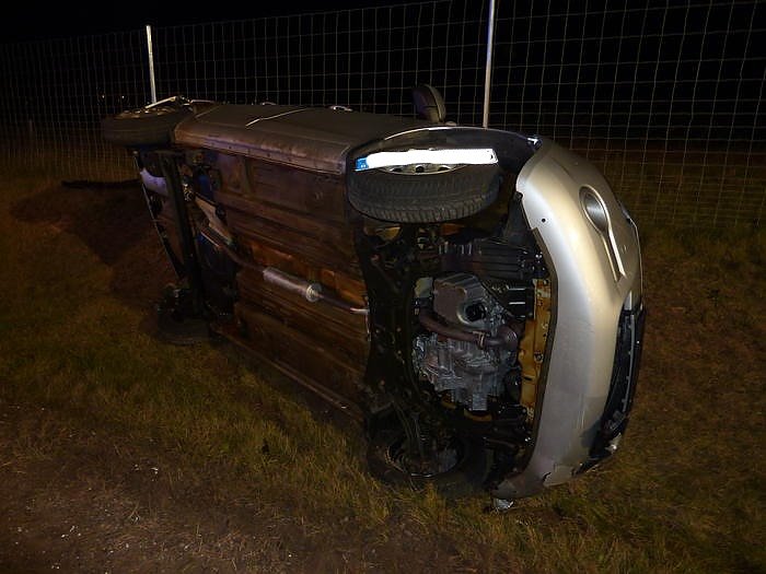 Unfall auf der Autobahn