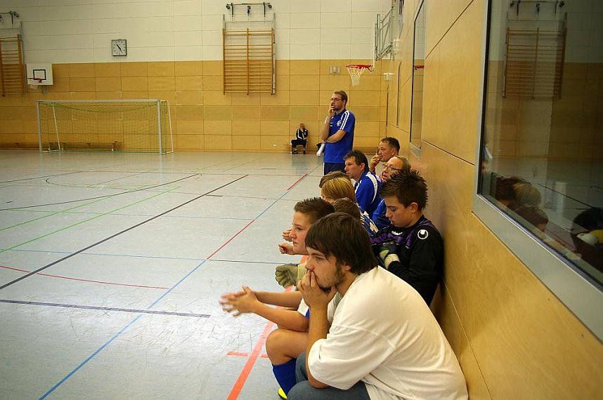 In der Halle dominant