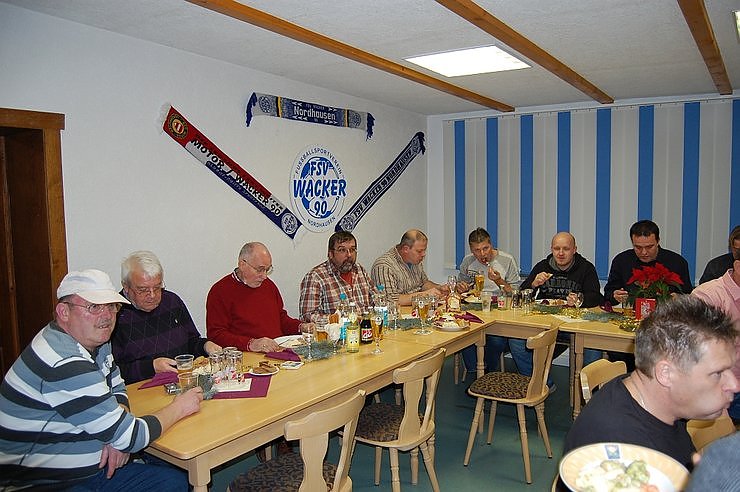 Weihnachtsfeier bei Wacker Nordhausen