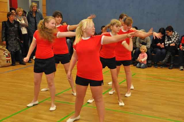 Sportliche Weihnachtsfeier