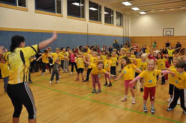 Sportliche Weihnachtsfeier