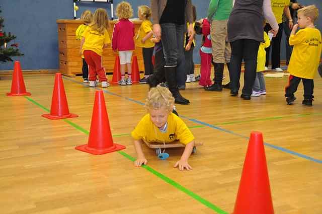 Sportliche Weihnachtsfeier