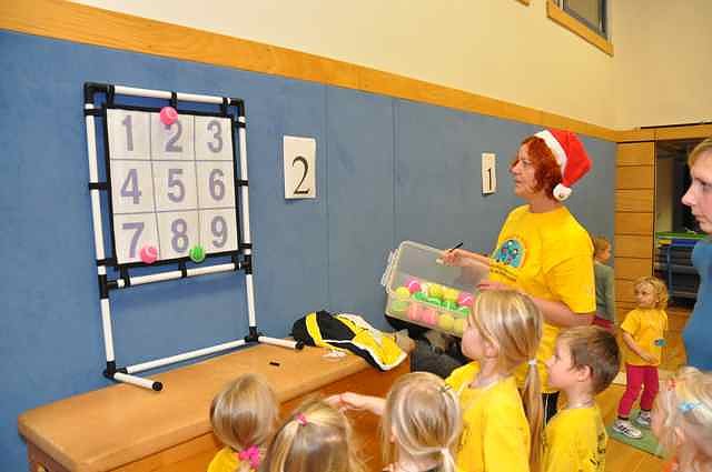 Sportliche Weihnachtsfeier