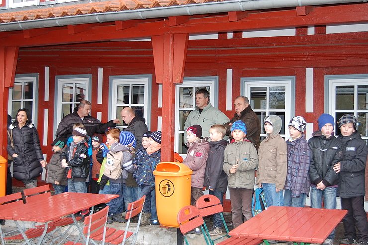 Tolle Weihnachtsfeier f&uuml;r den Wacker-Nachwuchs