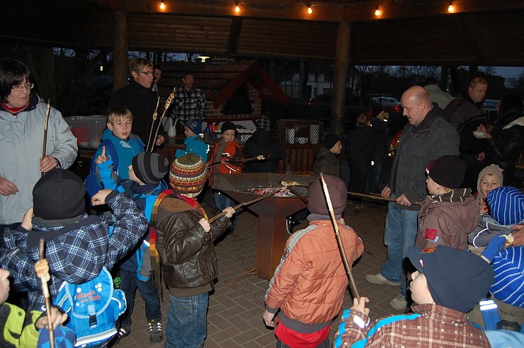 Tolle Weihnachtsfeier f&uuml;r den Wacker-Nachwuchs