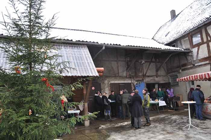 Weihachtsgrillen bei Bauer Maik