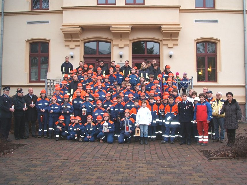 Friedenslicht in Nordhausen