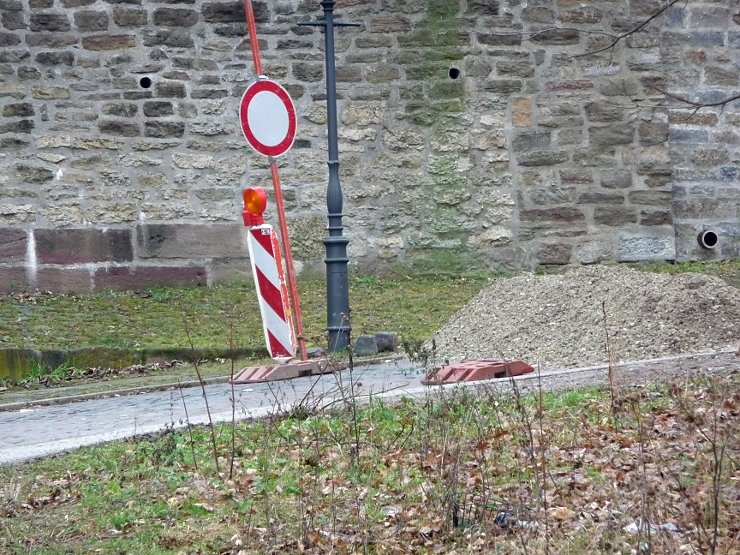 Eigentlich sollte hier abgesperrt werden